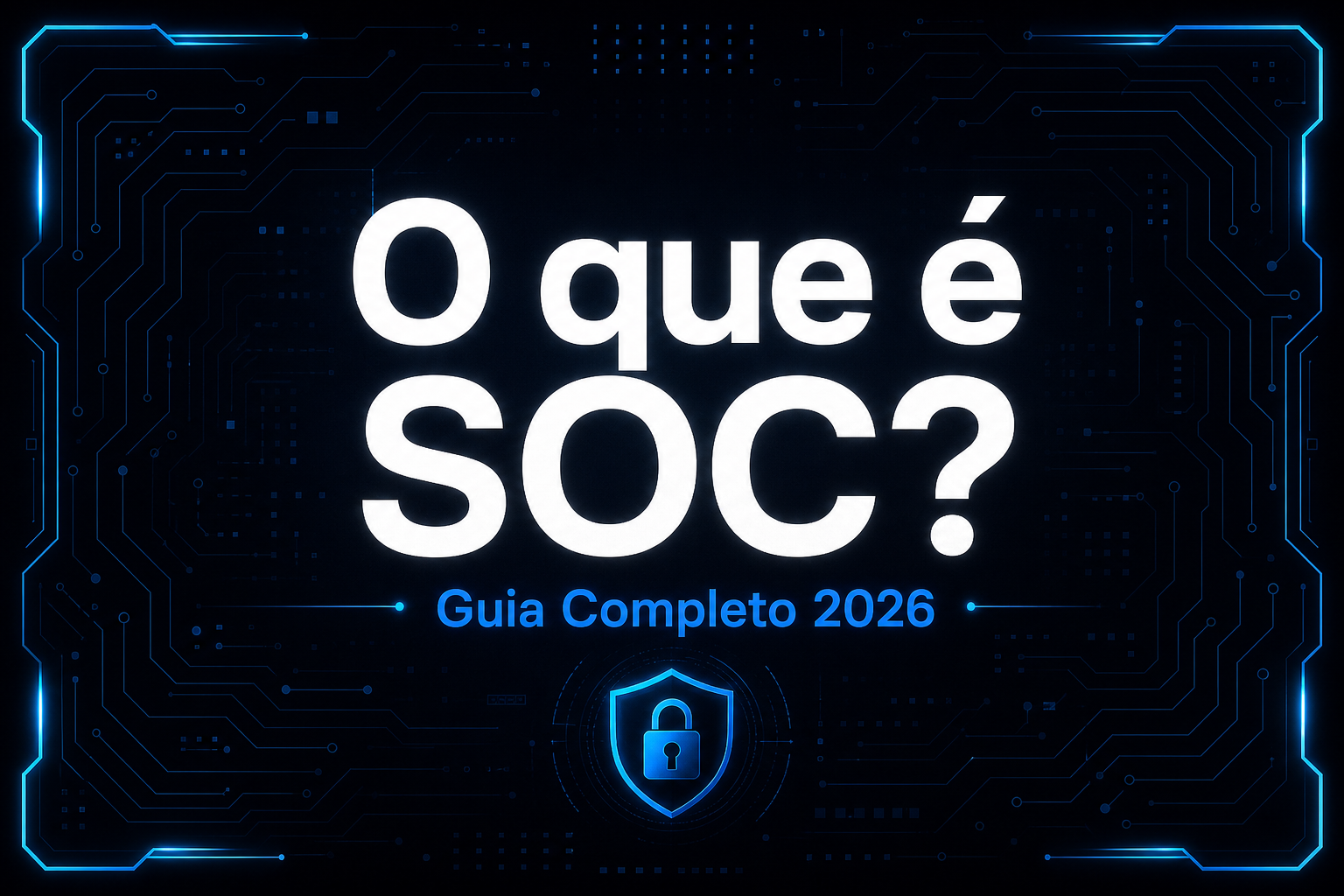 Imagem de capa do artigo: O que é SOC (Security Operations Center)? Guia Completo 2026